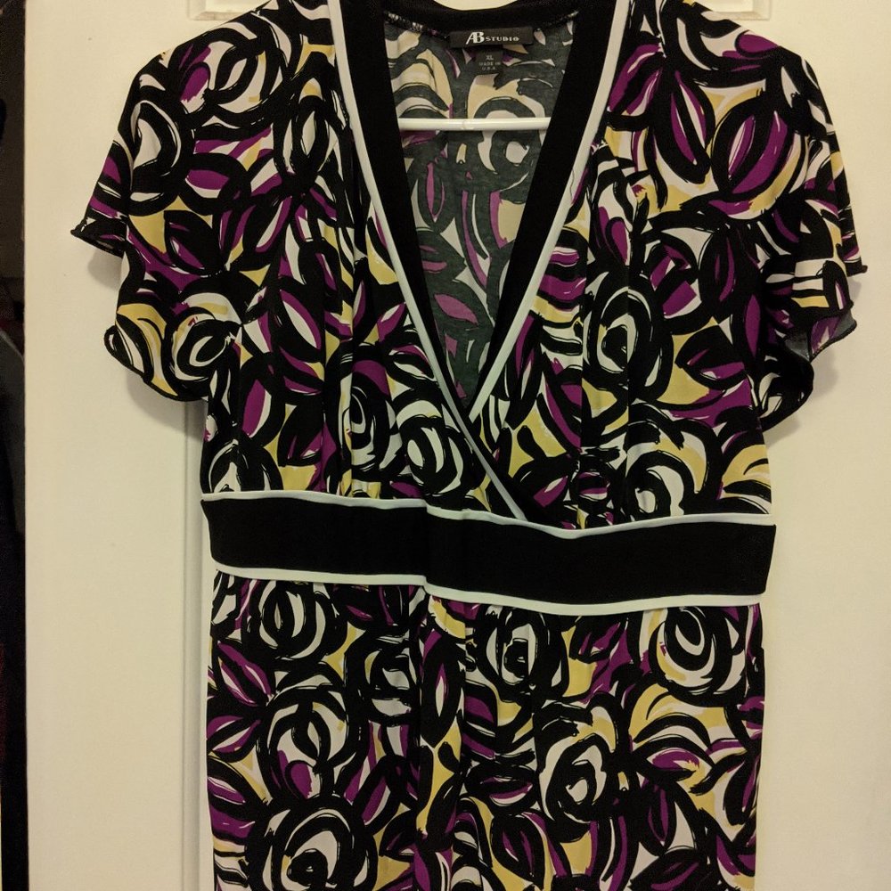 Top, multi-colored